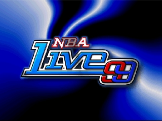 NBA Live 99 title screen for Nintendo 64